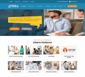 Pera Psikolojik Danışmanlık Web Sitesi