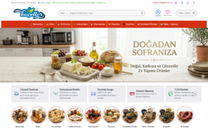 Koçeller Doğal Ürünler E-Ticaret Sitesi